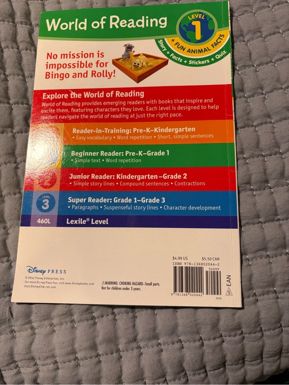 I can read level 1 lot 5 books